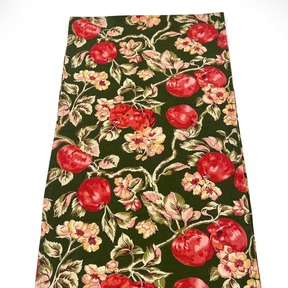 April Cornell "Adirondack" floral botanical table runner